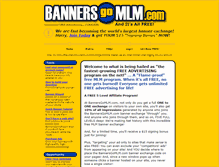 Tablet Screenshot of bannersgomlm.com